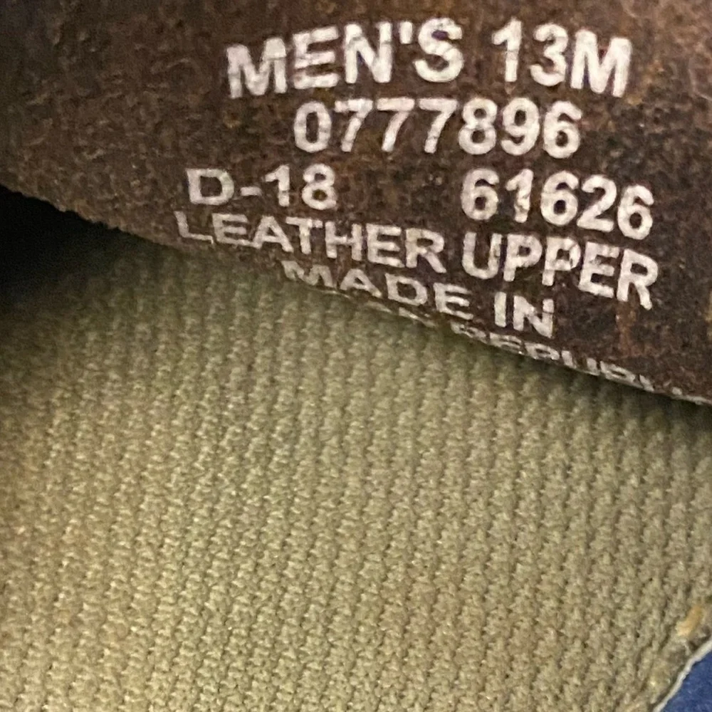 Sperry leeward boat shoes size 13 M